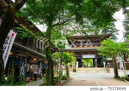 谷汲山華厳寺、仁王門と門前町〈岐阜県揖斐郡〉 谷汲山華厳寺、仁王門と門前町〈岐阜県揖斐郡〉 73379049