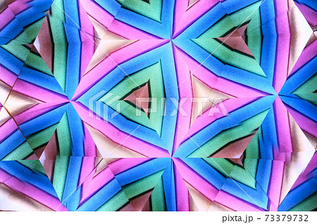 フェルト布・万華鏡21 73379732