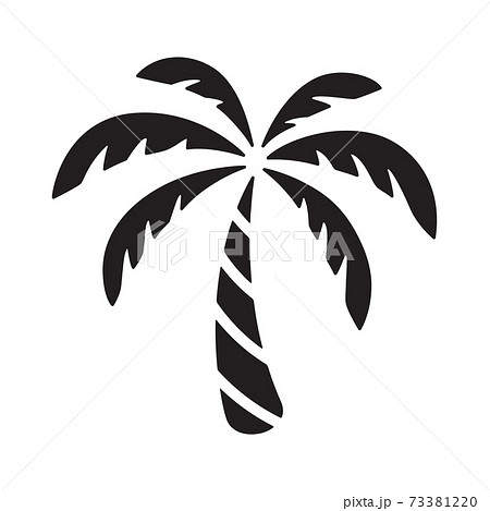 palm tree vector icon coconut tree logo symbol plant sign tropical summer beach character cartoon illustration doodle design 73381220
