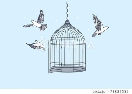 New opportunities, freedom, mental development concept 73382555