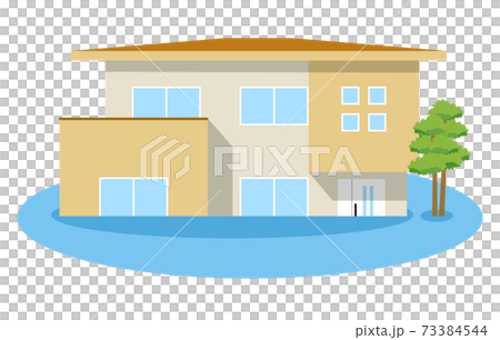 災害　住宅　水害 73384544