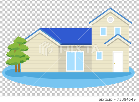 災害　住宅　水害 73384549