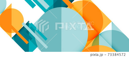 Simple circles and triangles abstract background. Vector illustration for covers, banners, flyers and posters and other designs Simple circles and triangles abstract background. Vector illustration for covers, banners, flyers and posters and other designs 73384572