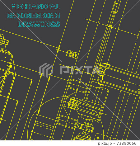 Backgrounds of engineering subjects. Technical illustration. Mechanical engineering Backgrounds of engineering subjects. Technical illustration. Mechanical engineering 73390066