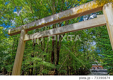 伊勢内宮 風日祈宮橋 73390874