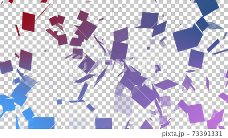 CG Square Colorful square confetti CG Square Colorful square confetti 73391331
