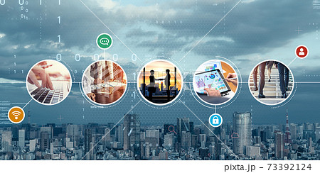 ビジネスプロセス　ワークフロー 73392124