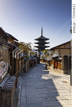 京都の名所 五重の塔 絶景 京都の名所 五重の塔 絶景 73394621