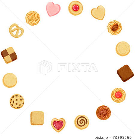 クッキー色々リング 73395569