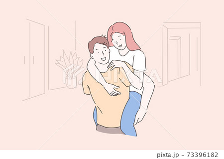 Friendship, romantic relationship concept Friendship, romantic relationship concept 73396182