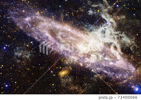 Cluster of stars. Nebula. Elements of this image furnished by NASA 73400066