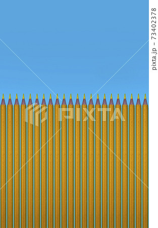 Pattern of yellow pencils. Pattern of yellow pencils. 73402378