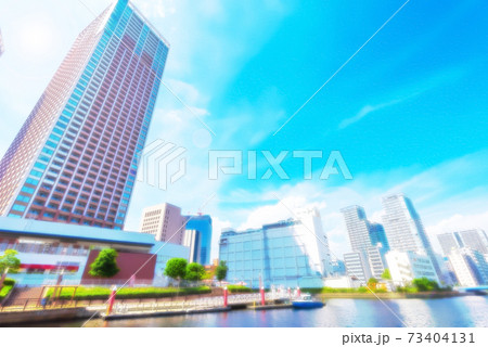 ベイエリアのアニメ風不動産イメージ 73404131