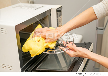 電子レンジクリーニング 電子レンジクリーニング 73405296
