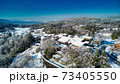 雪の馬籠宿 73405550