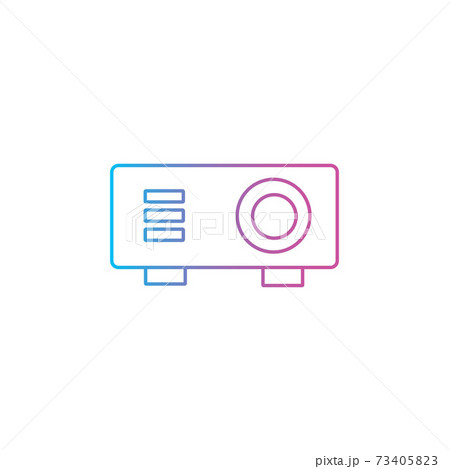 projector outline line style icon for presentation business meeting vector illustration projector outline line style icon for presentation business meeting vector illustration 73405823