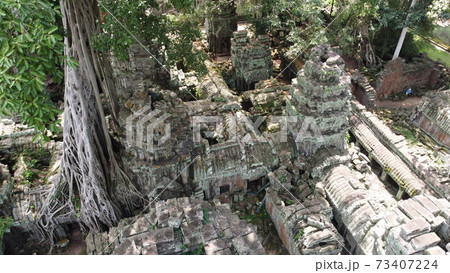 【世界遺産】シェムリアップのアンコール遺跡群・タプローム 73407224