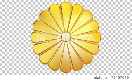 金色日本國徽菊花國徽（16張單桌菊花） 73407656