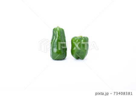ピーマン 複数 白バック ピーマン 複数 白バック 73408381