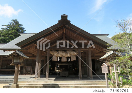 長浜神社～拝殿～ 73409761
