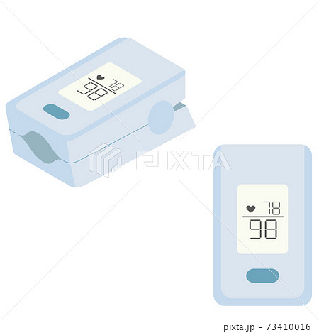 血中酸素濃度を測定するパルスオキシメーター(指先測定タイプ) 血中酸素濃度を測定するパルスオキシメーター(指先測定タイプ) 73410016
