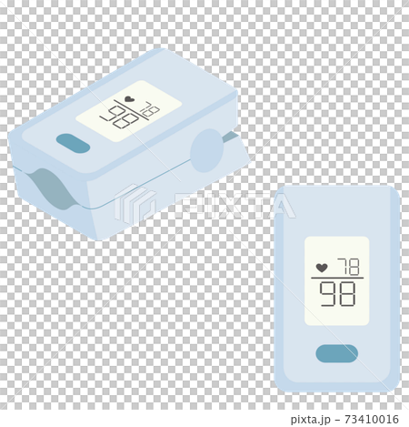 血中酸素濃度を測定するパルスオキシメーター(指先測定タイプ) 血中酸素濃度を測定するパルスオキシメーター(指先測定タイプ) 73410016