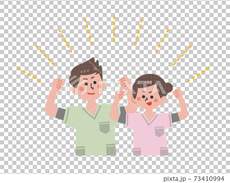 元気で強い看護師 元気で強い看護師 73410994