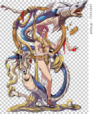 Illusion Woman Eye Beholder Creature Monster Horror Original Character 73411647