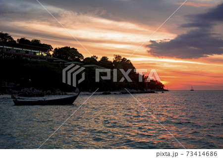 リペ島リゾートの美しい夕景 リペ島リゾートの美しい夕景 73414686