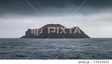 Bjarnarey, Vestmannaeyjar island. Iceland landscape Bjarnarey, Vestmannaeyjar island. Iceland landscape 73414825