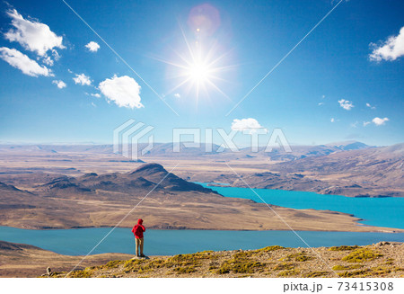 Hike in Patagonia 73415308