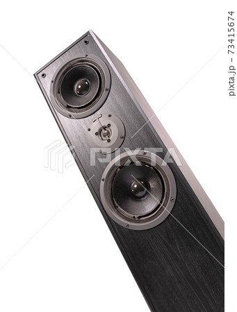 Broken audio speaker, done playing music 73415674