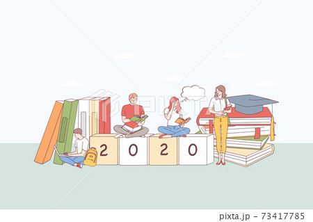 College education, student learning concept 73417785