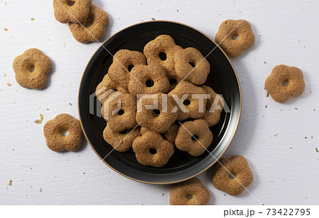 そばぼうろ の写真素材