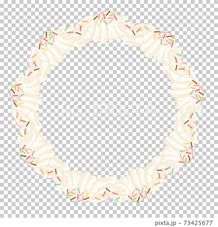 Fresh cream frame 2 (color chocolate cosplay) Fresh cream frame 2 (color chocolate cosplay) 73425677