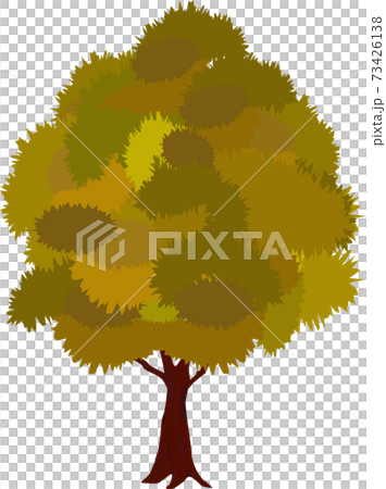 Autumn brown tree Autumn brown tree 73426138