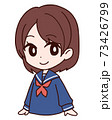 女子中高生 73426799