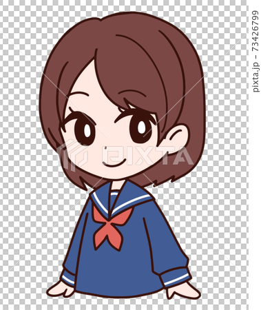 Junior high school girls Junior high school girls 73426799