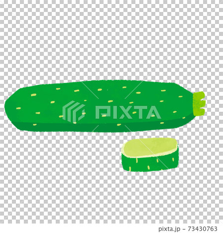 西葫蘆插圖向量 西葫蘆插圖向量 73430763