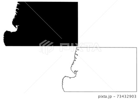 Potter County, State of South Dakota (U.S. county, United States of America, USA, U.S., US) map vector illustration, scribble sketch Potter map Potter County, State of South Dakota (U.S. county, United States of America, USA, U.S., US) map vector illustration, scribble sketch Potter map 73432903
