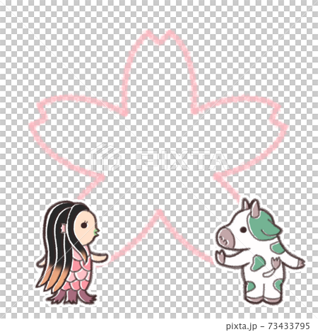 李子,牛和Amabier櫻花蠟筆-還有其他類型- 李子,牛和Amabier櫻花蠟筆-還有其他類型- 73433795