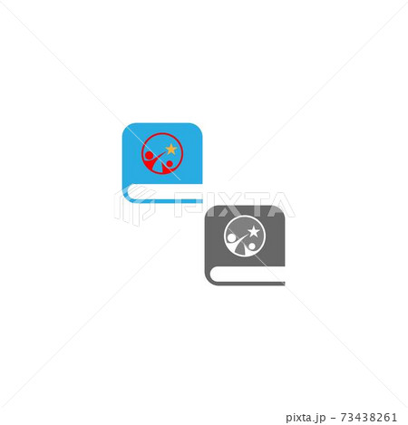 Book logo icon design template vector 73438261