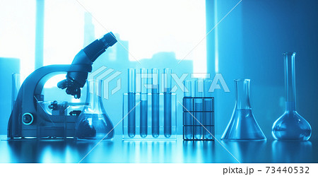 Test Tube Microscope Laboratory Instruments 73440532