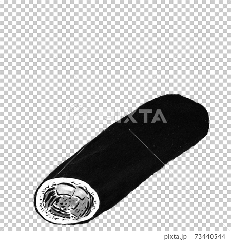 節分 太巻き 墨の手描きイラスト のイラスト素材 73440544 Pixta