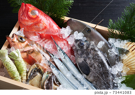 鮮魚盛り合わせ 73441083