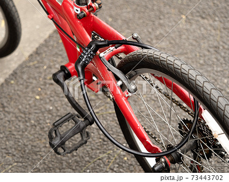 自転車の施錠 自転車の施錠 73443702
