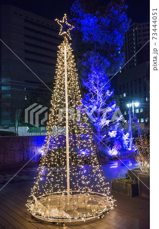 西天満若松浜公園のイルミネーション 73444051