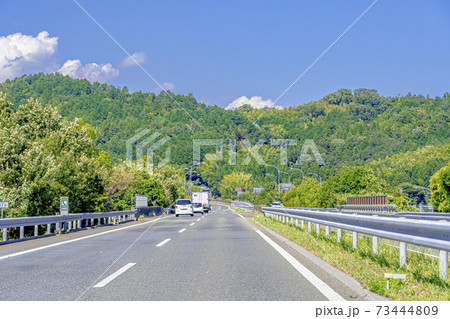 京都縦貫自動車道　走行イメージ　 73444809