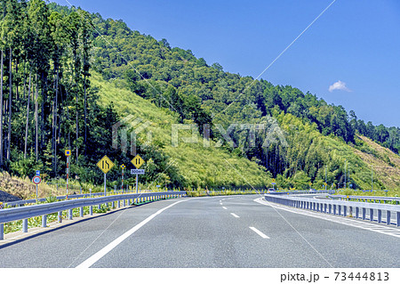 京都縦貫自動車道　走行イメージ　 73444813