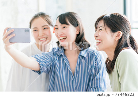 3人で自撮り 3人で自撮り 73446822